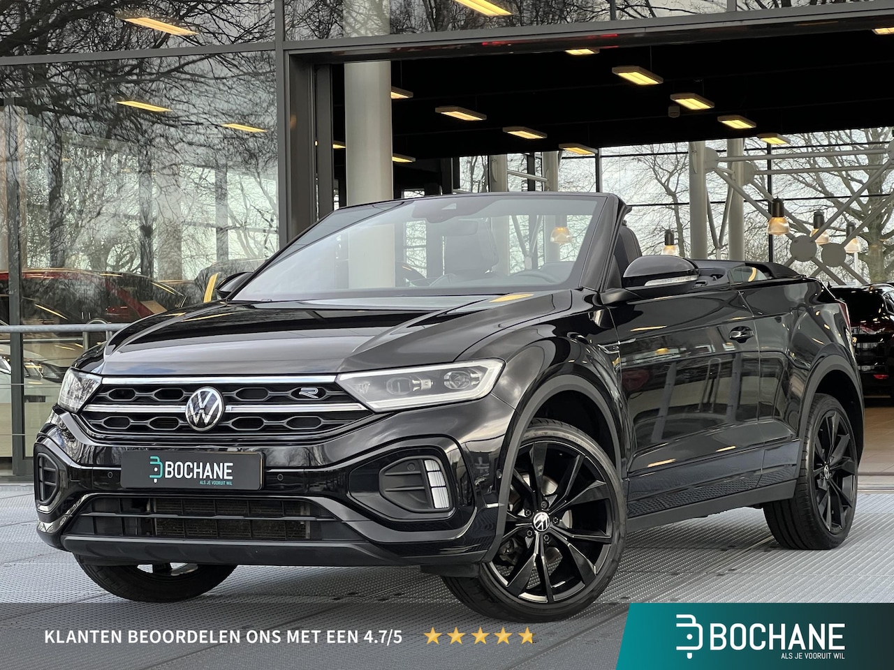 Volkswagen T-Roc Cabrio - 1.5 TSI R-Line Automaat 150PK | Lederen bekleding | Carplay/Android | Adaptieve Cruise Con - AutoWereld.nl