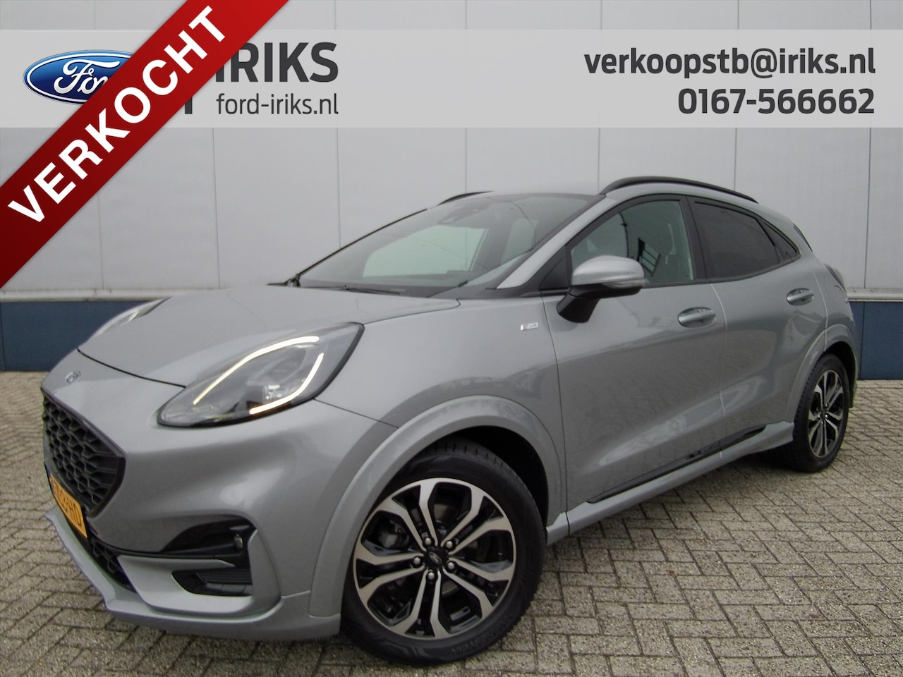 Ford Puma - 1.0i Ecoboost Hybrid 125pk ST-Line Trekhaak / winterpakket - AutoWereld.nl