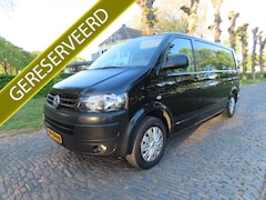 Volkswagen Transporter - 2.0 TDI L2H1 DC Comfortline Ecc Cruisecontrol 3 Persoons Navigatie Trekhaak