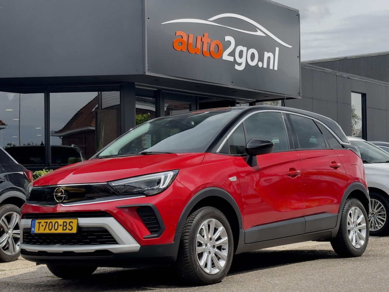 Opel Crossland - 1.2 AUT6 TURBO ELEGANCE 131PK 20D.KM! NAVI AIRCO LED LMV PDC - AutoWereld.nl