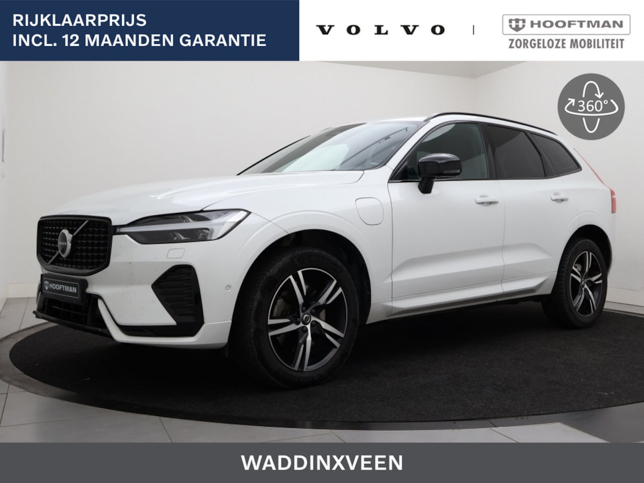 Volvo XC60 - T6 PLUG-IN HYBRID LONG RANGE R-DESIGN SCHUIFDAK LUCHTVERING 360G - AutoWereld.nl