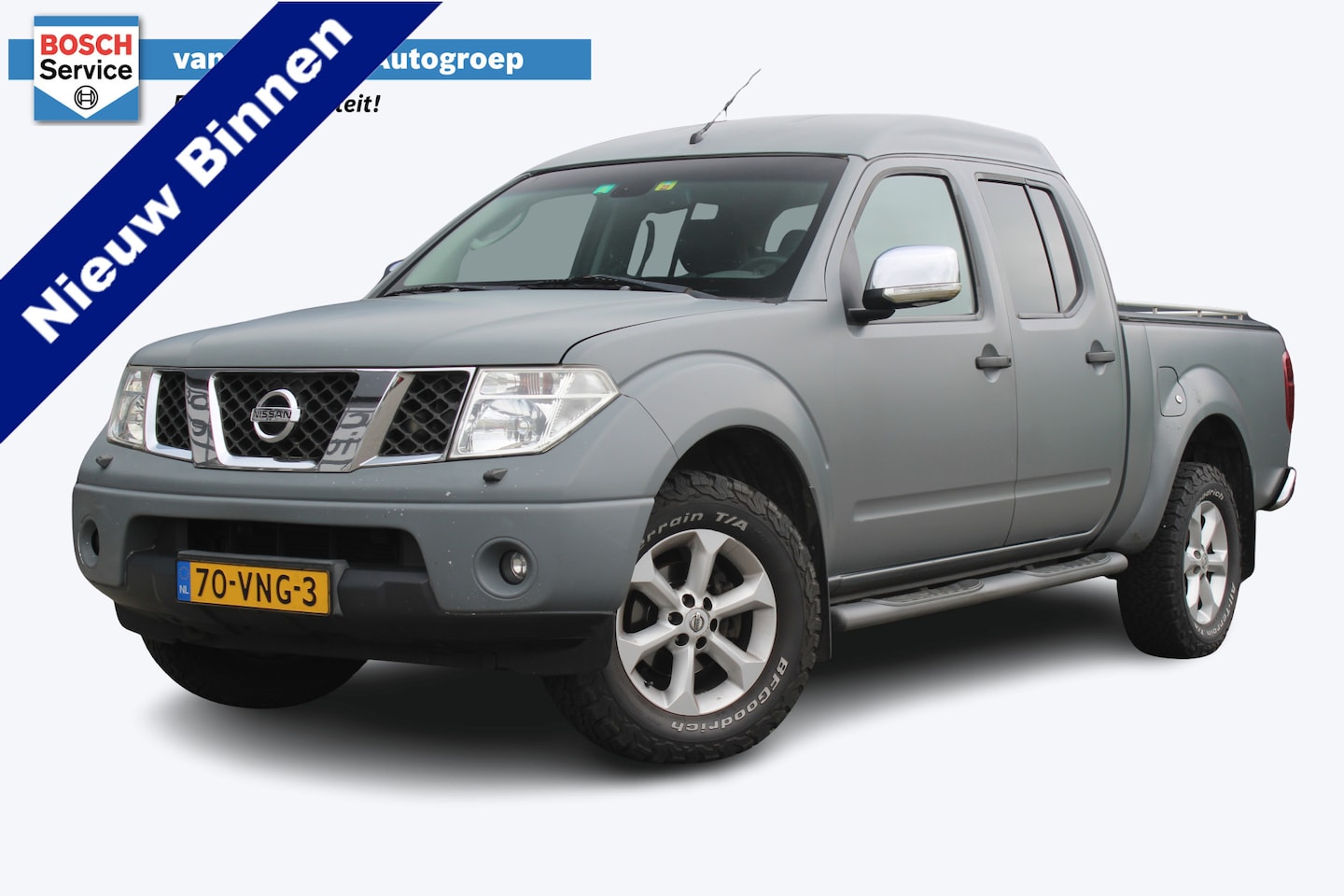 Nissan Navara - 2.5 dCi LE Double C. 4X4 | Luchtvering | Trekhaak | Climate control | Cruise control | Nav - AutoWereld.nl