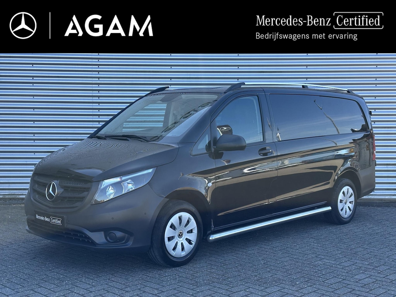 Mercedes-Benz Vito - 114 CDI Dubbele Cabine Automaat Apple Carplay Navigatie Leer Achterdeuren - AutoWereld.nl