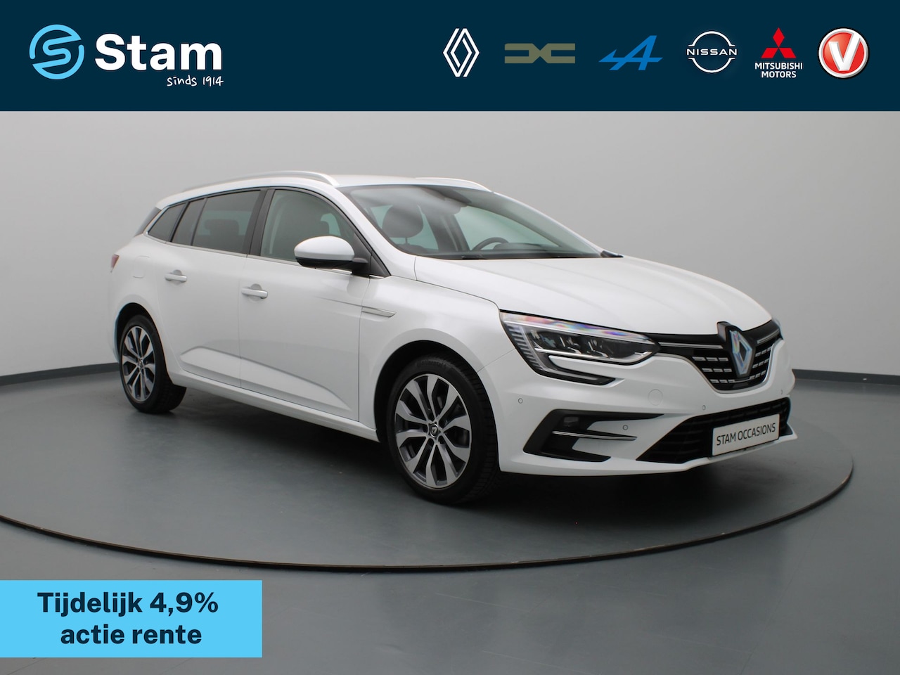 Renault Mégane Estate - TCe Techno 140pk Head-Up | Camera | Parkeersens. v+a | Stoelverw. | Trekhaak afneembaar - AutoWereld.nl