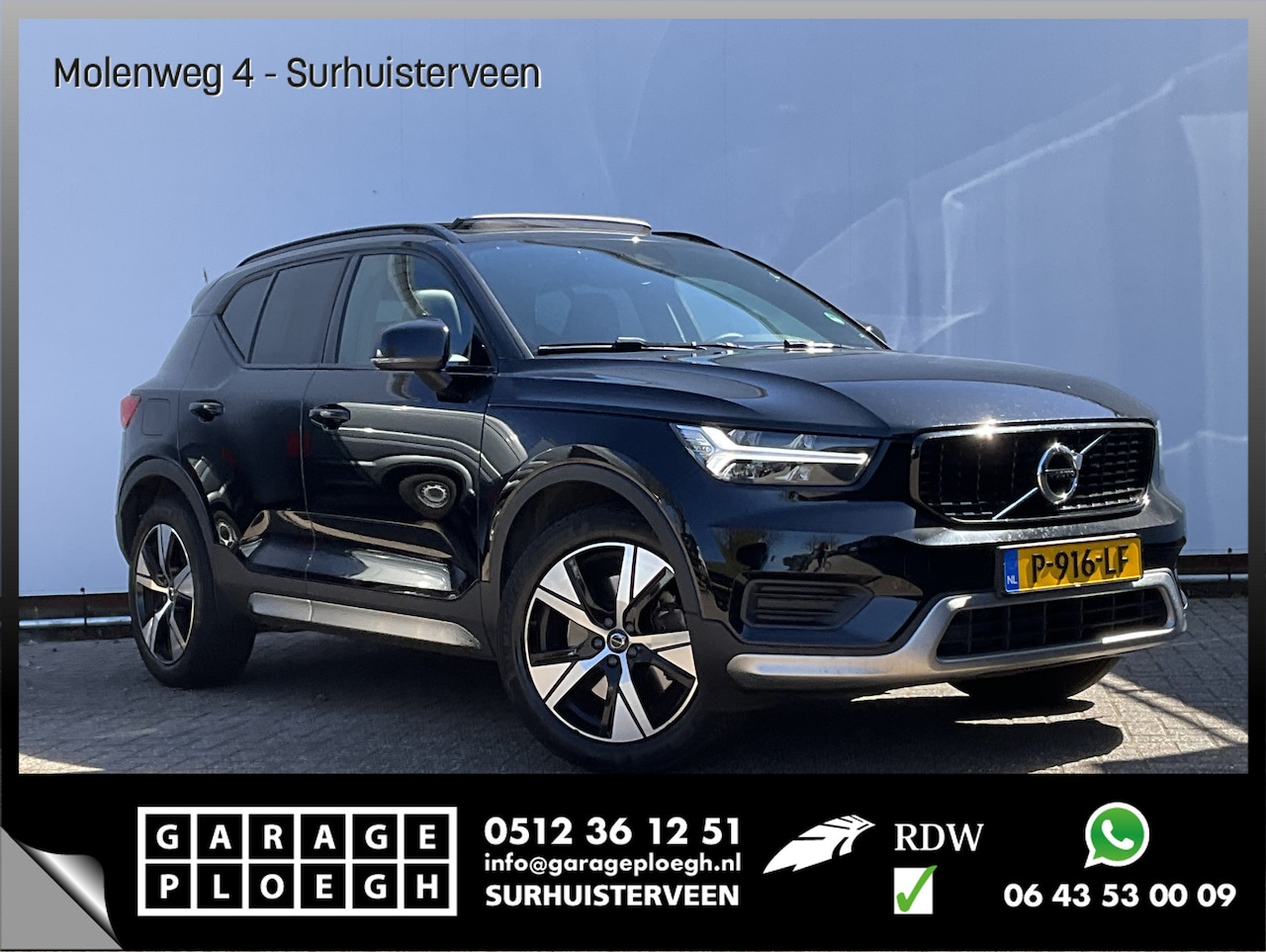 Volvo XC40 - 1.5 T4 Recharge R-Design Pano Leer H/K Camera Stoel/Stuurverw Led Carplay BOMVOL! - AutoWereld.nl