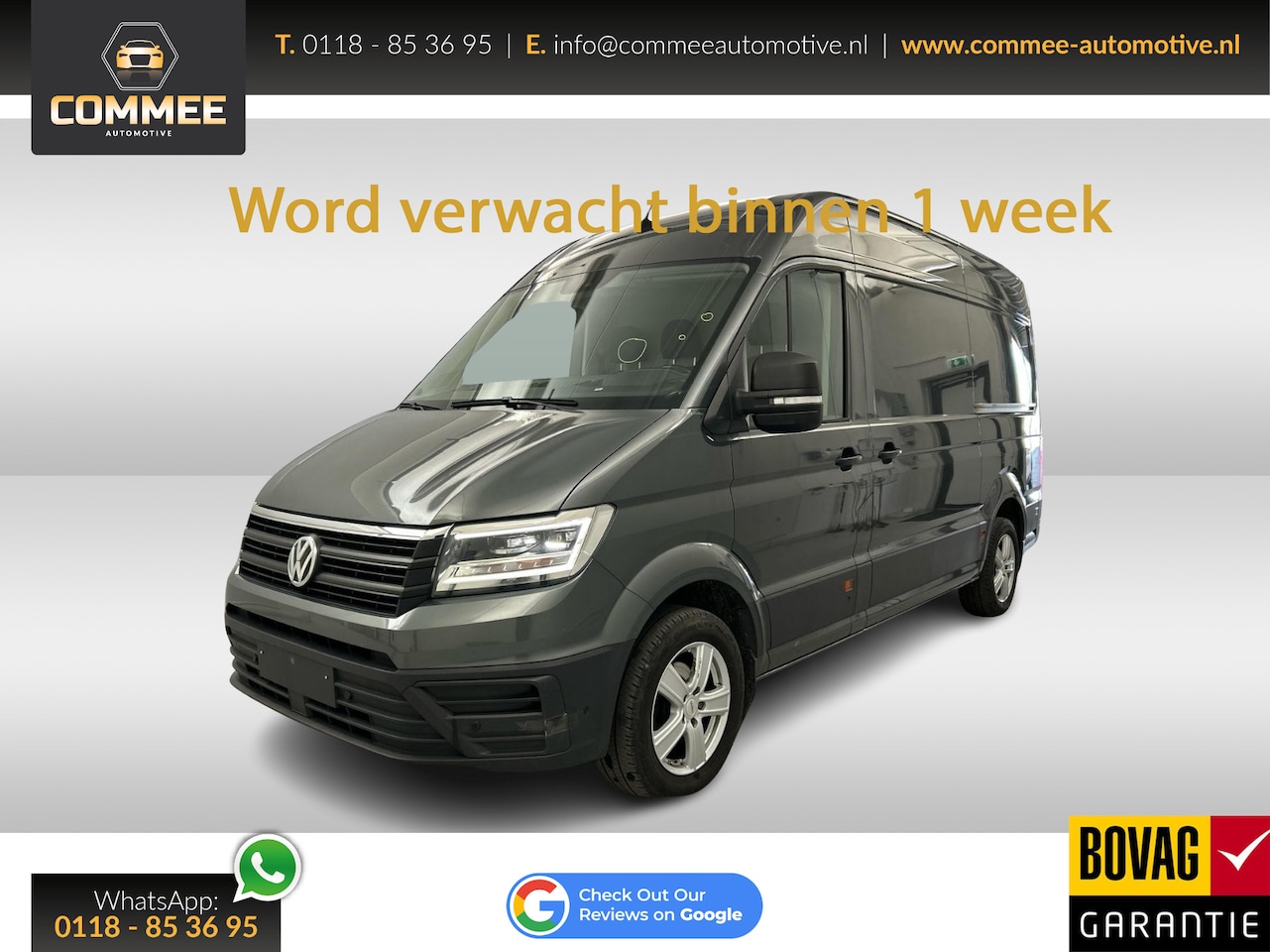 Volkswagen Crafter - 35 2.0 TDI L3H3 / L2H2 177 PK AUTOMAAT - AutoWereld.nl