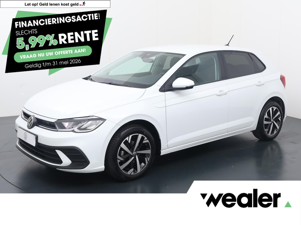 Volkswagen Polo - 1.0 TSI Life Business | 95 PK | Adaptive cruise control | Achteruitrijcamera | Navigatie | - AutoWereld.nl
