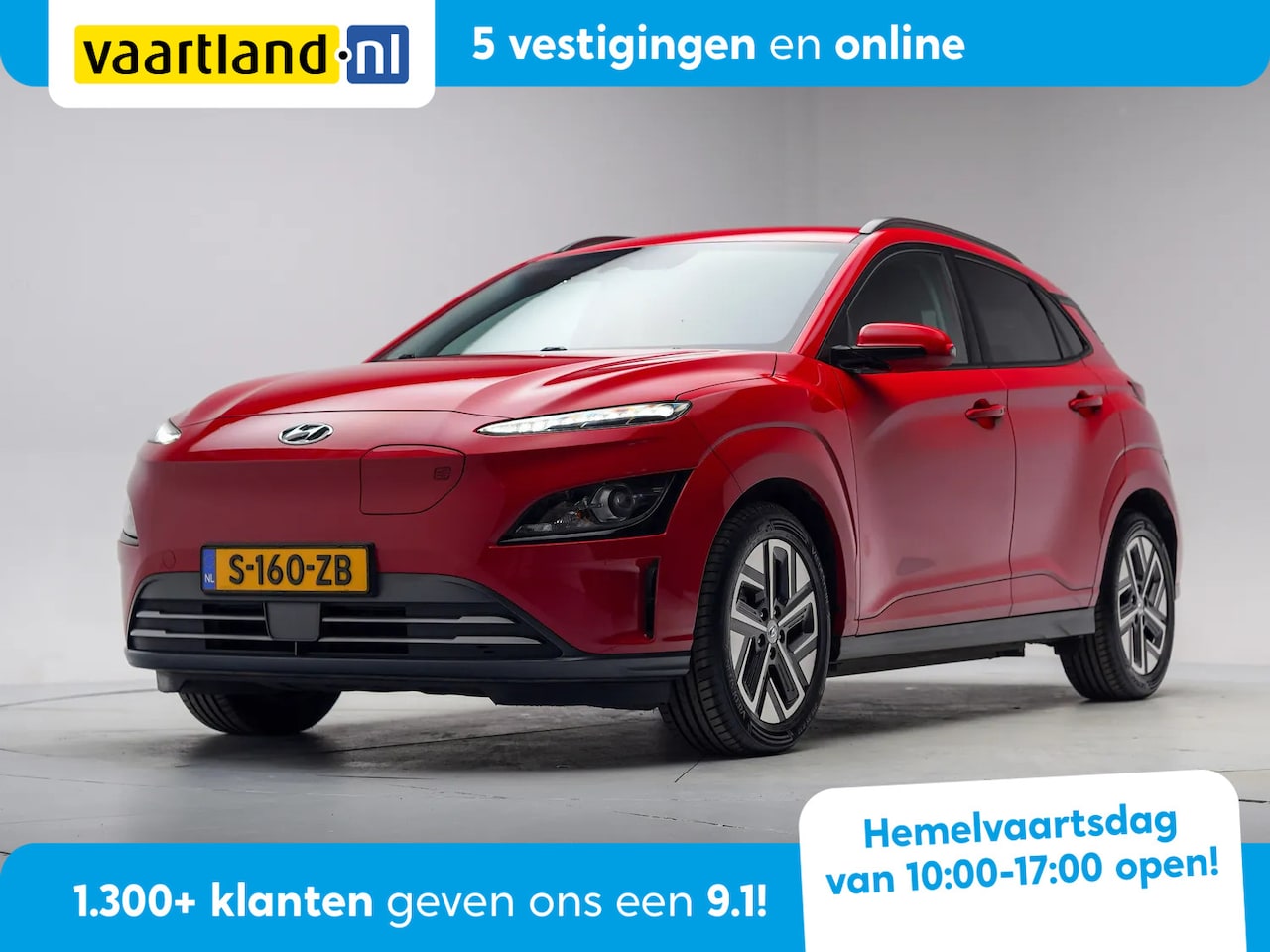 Hyundai Kona Electric - EV Fashion 64 kWh 3 fase Aut.[ Navi Clima/ ECC Carplay / Android Camera Cruise DAB ] - AutoWereld.nl