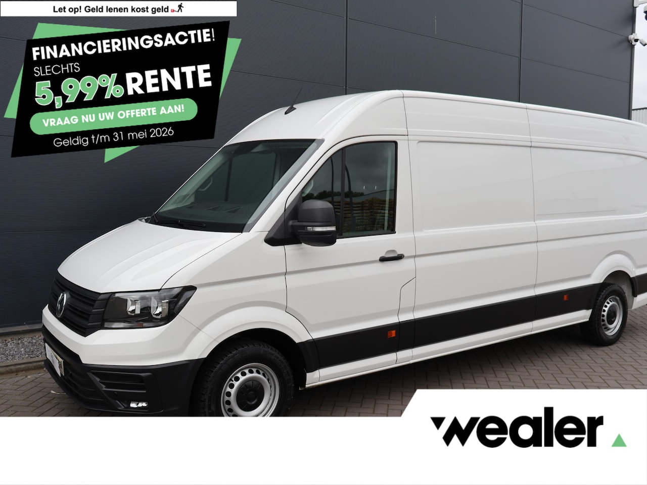 Volkswagen Crafter - 35 2.0 TDI L3H3 Comfortline EURO VI | 140 PK | Trekhaak | Verwarmde voorruit | Navigatiesy - AutoWereld.nl