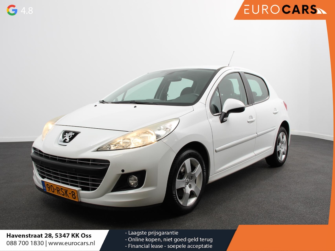 Peugeot 207 - 1.6 VTi Allure Automaat Airco Cruise control Lichtmetalen velgen Radio Parkeersensor achte - AutoWereld.nl