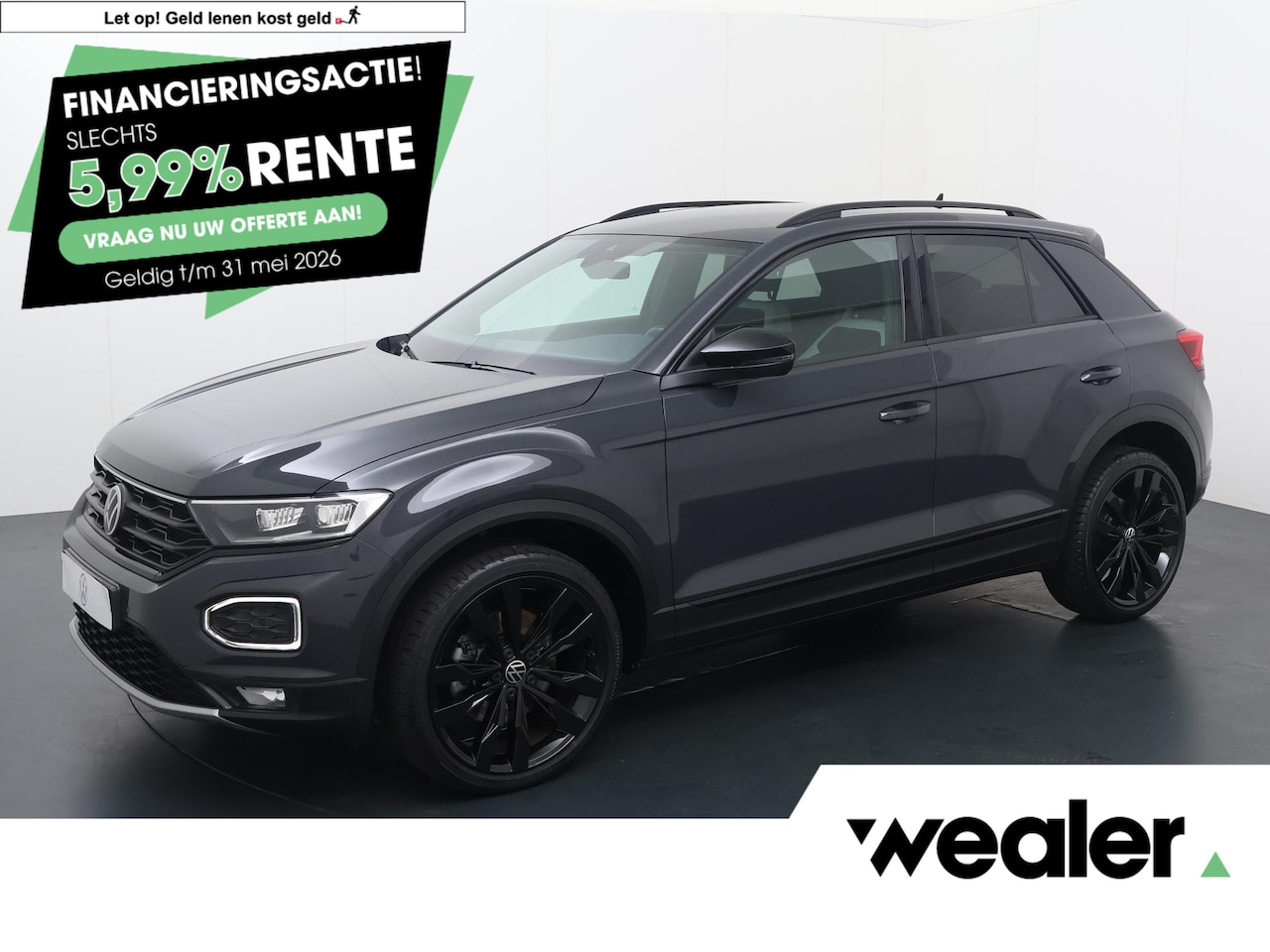 Volkswagen T-Roc - 1.5 TSI Sport | 150 PK | Automaat | Adaptive cruise control | Climate control | - AutoWereld.nl