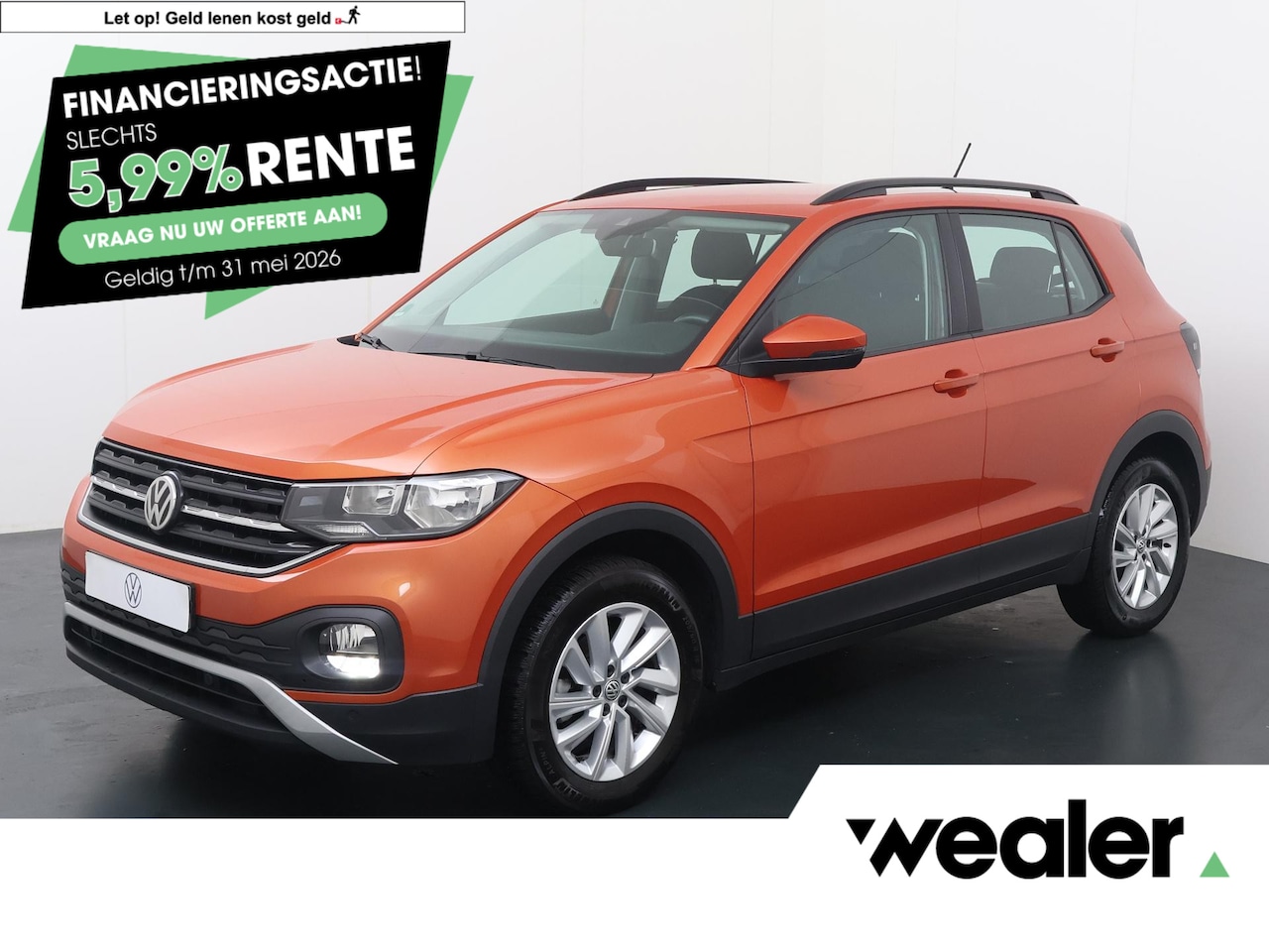 Volkswagen T-Cross - 1.0 TSI Life | 95 PK | Parkeersensoren | Climate control |  Adaptive cruise control | - AutoWereld.nl