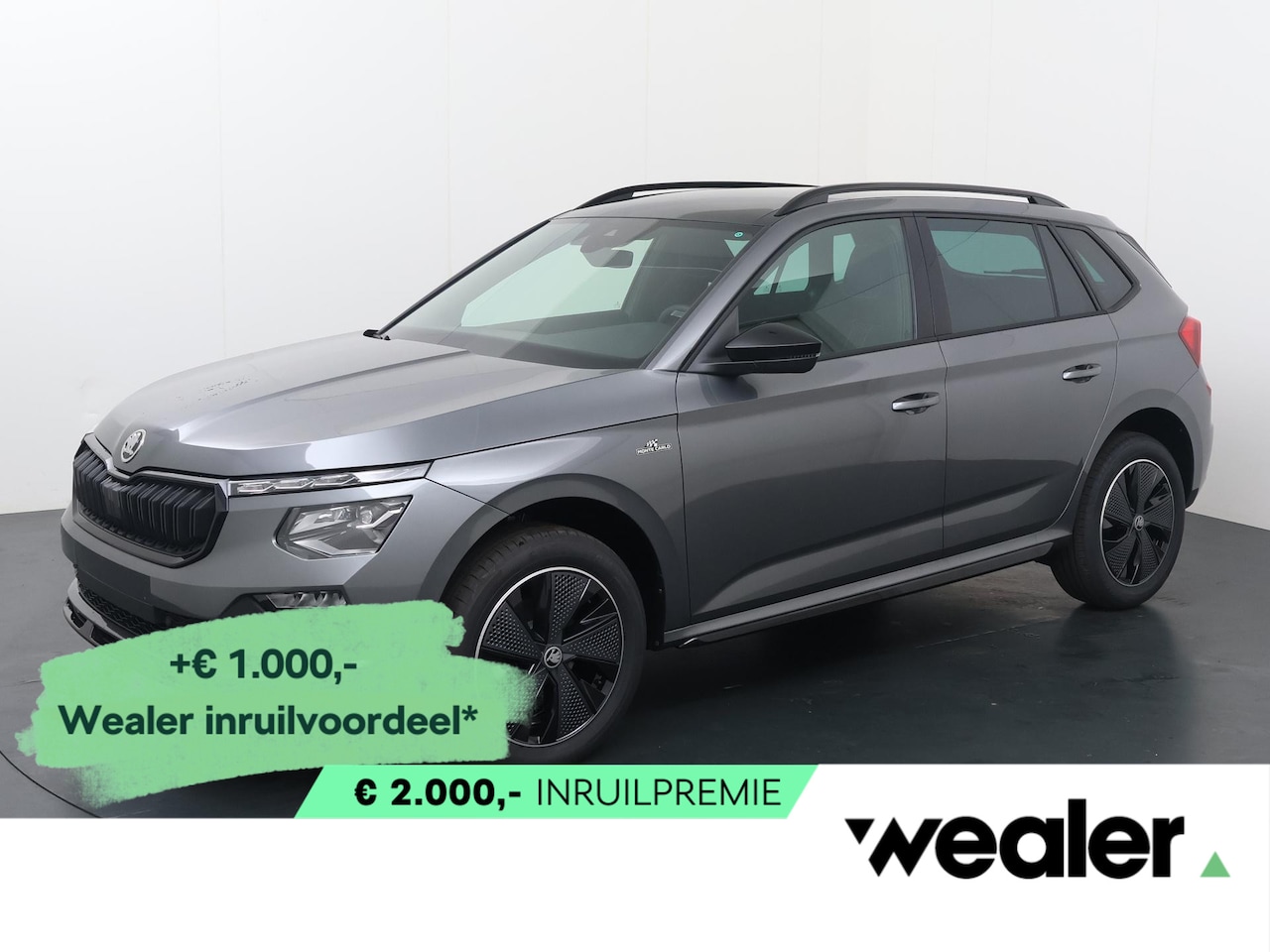 Skoda Kamiq - Monte Carlo 1.0 TSI 115 PK DSG | Automaat | Travel Assist | Winterpakket | 17" Lichtmetale - AutoWereld.nl