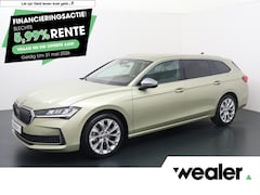Skoda Superb Combi - 1.5 TSI MHEV First Edition | 150 PK | Automaat | Trekhaak | Virtual Pedal Achterklep | Sto