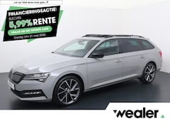 Skoda Superb Combi - 1.4 TSI iV Sportline Business | 218 PK | SoH 94% | Panoramadak | Matrix LED koplampen | 19