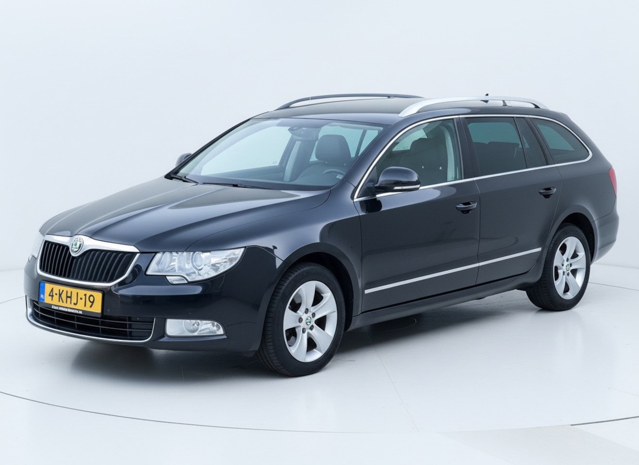 Skoda Superb Combi - 1.4 TSI 125 PK NIEUWSTAAT LEER NAVI CRUISE XENON CLIMA MEMORY - AutoWereld.nl