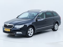Skoda Superb Combi - 1.4 TSI 125 PK NIEUWSTAAT LEER NAVI CRUISE XENON CLIMA MEMORY