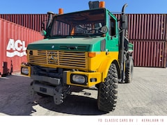 Mercedes-Benz Unimog - U1300L met autolaadkraan vrachtwagenkenteken