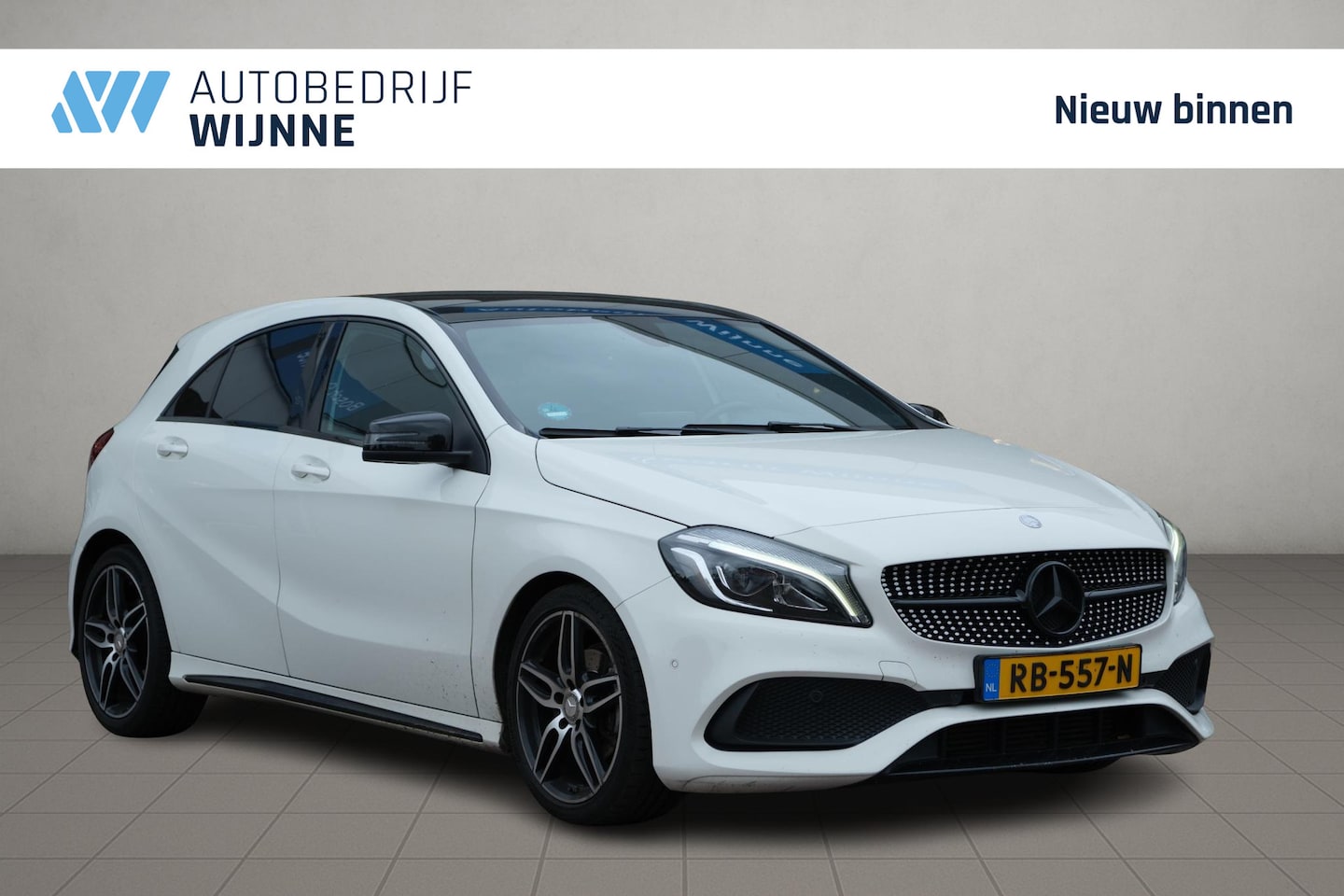 Mercedes-Benz A-klasse - 200 d 136pk Aut. AMG-Line | Navi | Panoramadak | Camera | Cruise | Climate | PDC - AutoWereld.nl