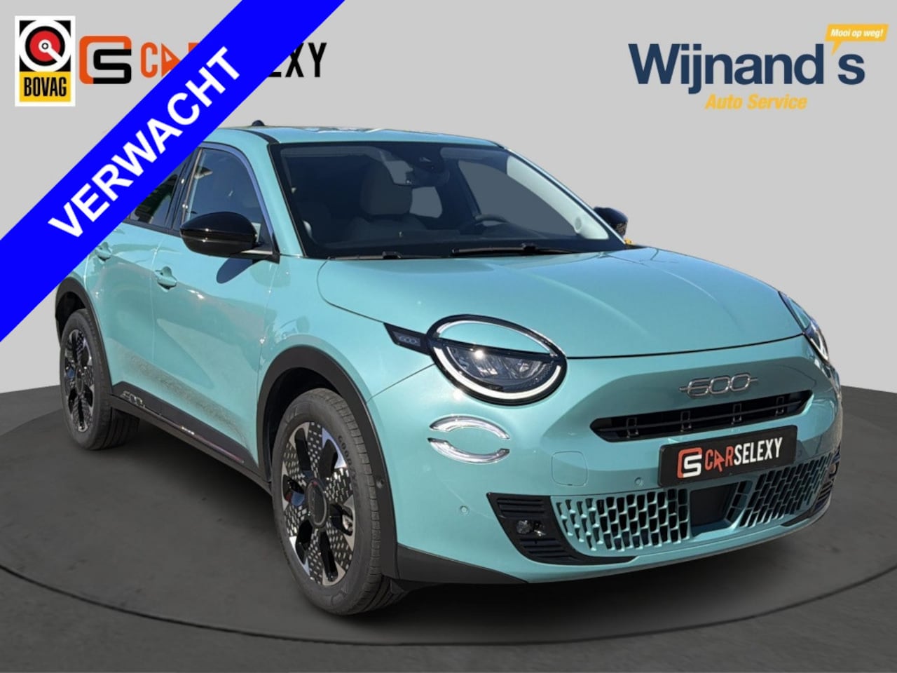 Fiat 600 - 1.2 Hybrid La Prima | Leer | Camera | elektr. klep | Winterpakke - AutoWereld.nl