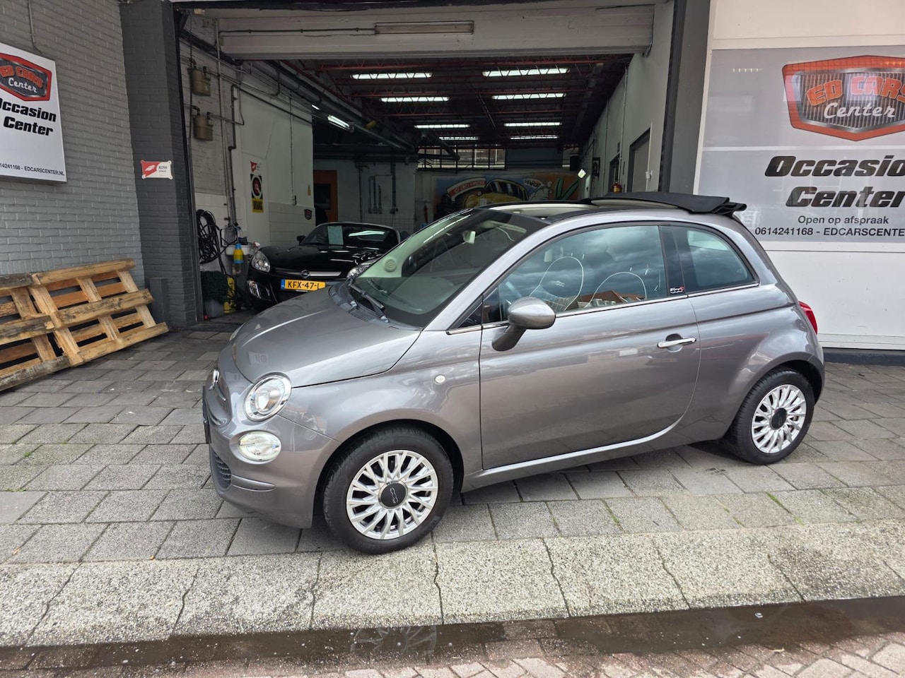 Fiat 500 - 1.2 Lounge cabriolet 54700km - AutoWereld.nl
