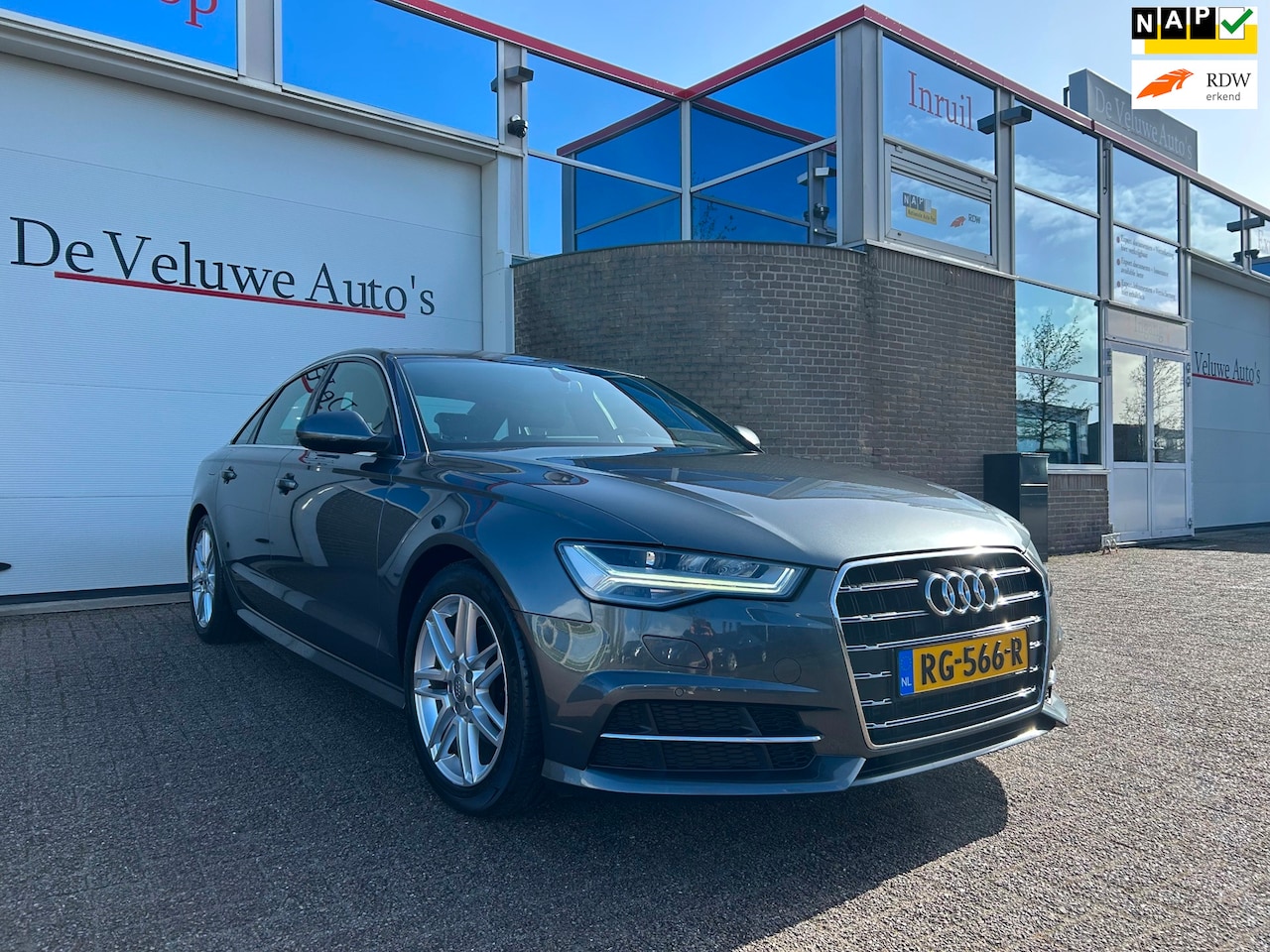 Audi A6 Limousine - 1.8 TFSI ultra 3x S-line|1e eig.|Trekhaak|LED - AutoWereld.nl
