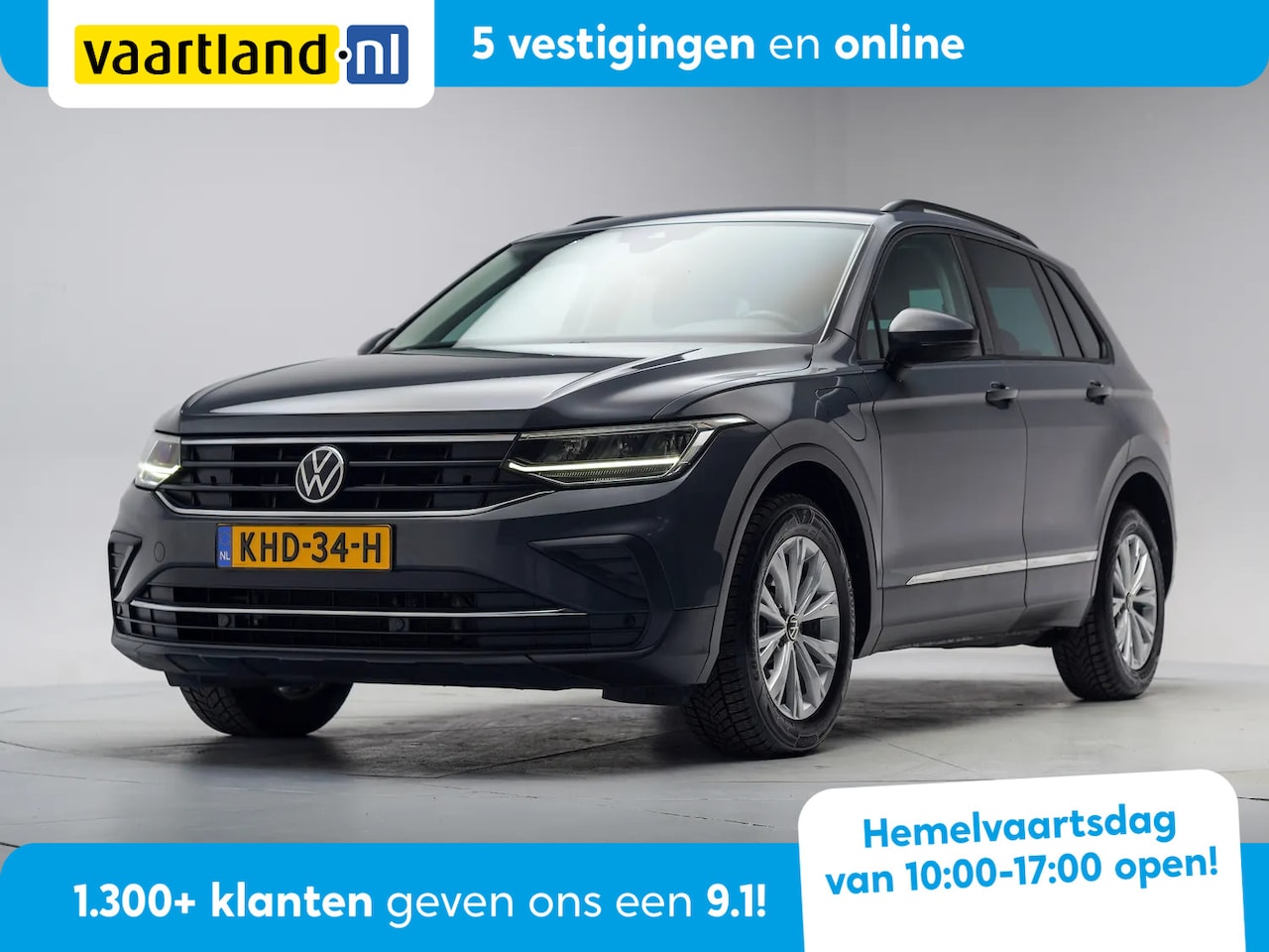 Volkswagen Tiguan - 1.4 TSI eHybrid Life [ LED Virtual Navi Camera Stoelverwarming ] - AutoWereld.nl