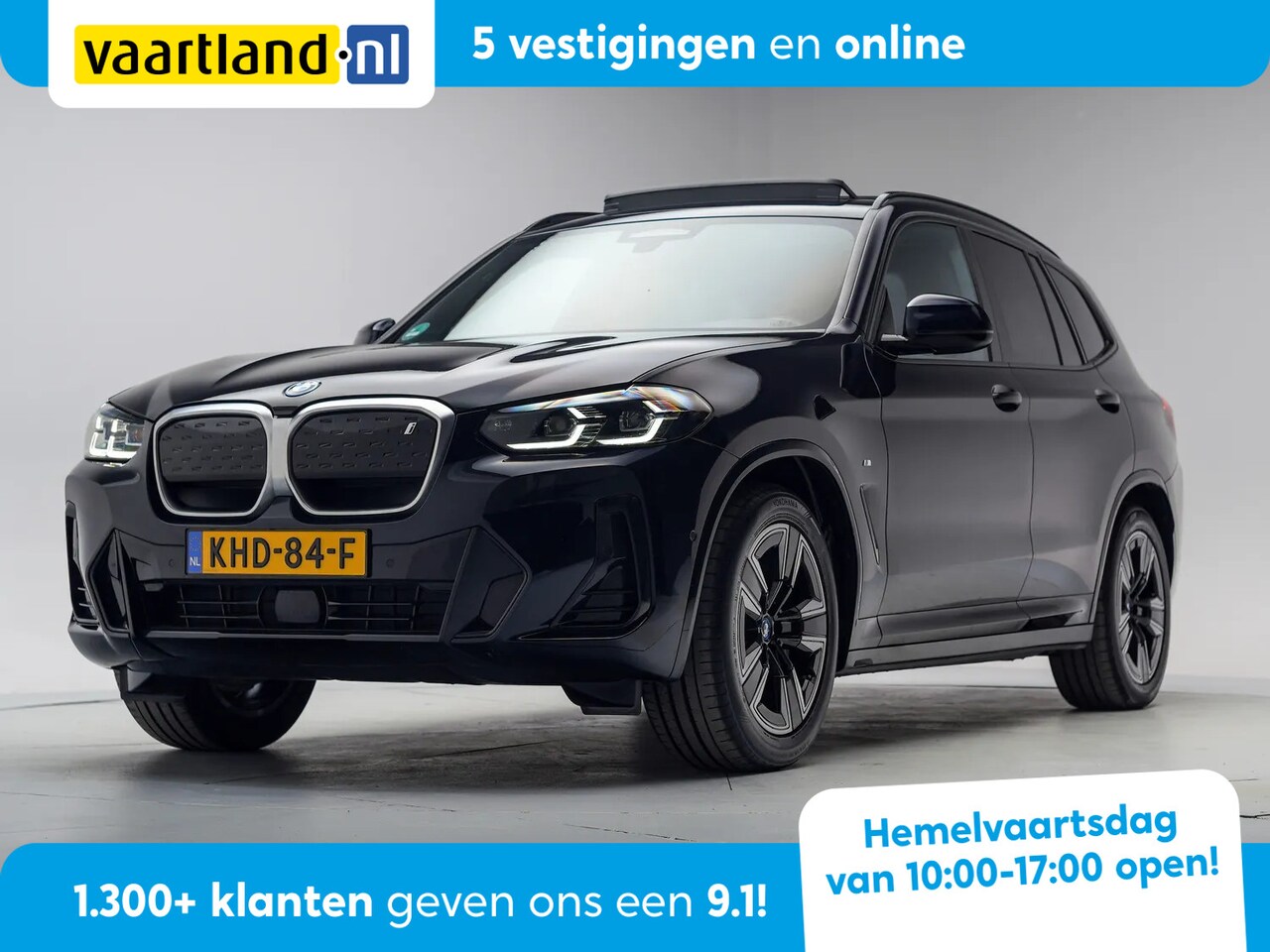 BMW iX3 - M-Sport 80 kWh Executive 3-Fase [ Panorama Leder Memory Camera Navi Carplay /Android ] - AutoWereld.nl