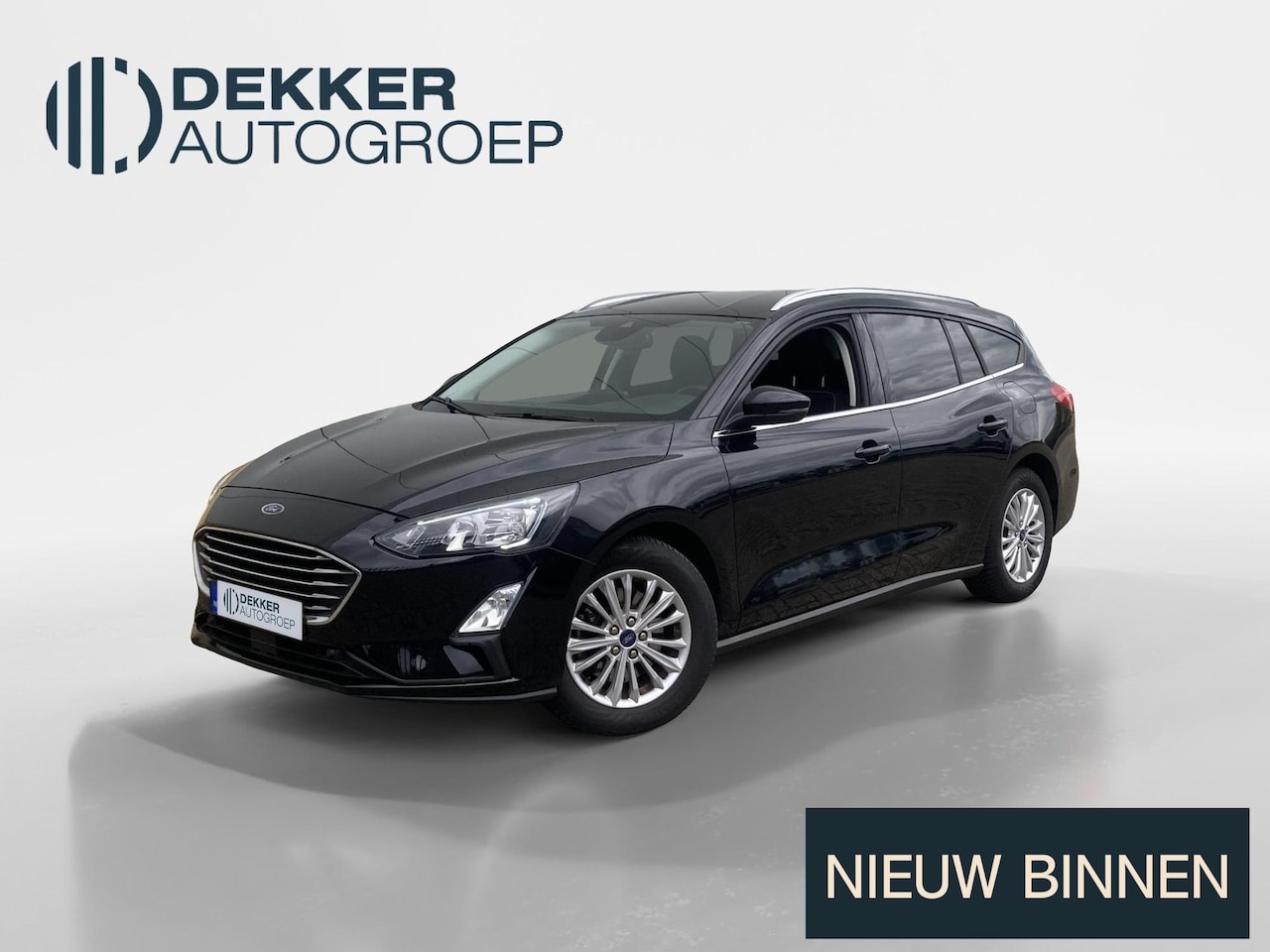 Ford Focus Wagon - 1.0 EcoBoost Hybrid 125 pk Titanium X Wagon Navigatie - Apple Carplay/ Android Auto - Came - AutoWereld.nl