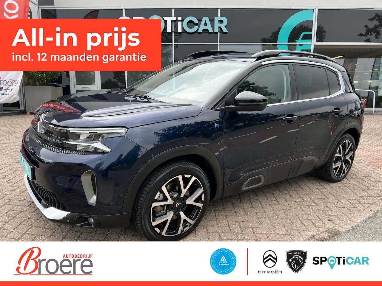 Citroën C5 Aircross - 1.6 Plug-in Hybrid 225 Shine - AutoWereld.nl