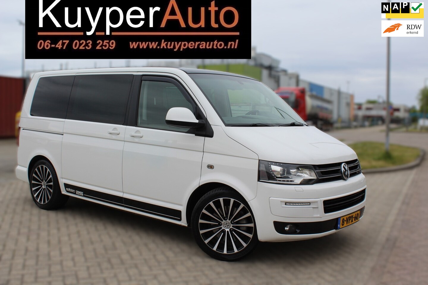 Volkswagen Transporter - 2.0 TDI L1H1 4Motion DC Highline edition AUTOMAAT MARGE TREKHAAK CAMERA MULTIMEDIA - AutoWereld.nl