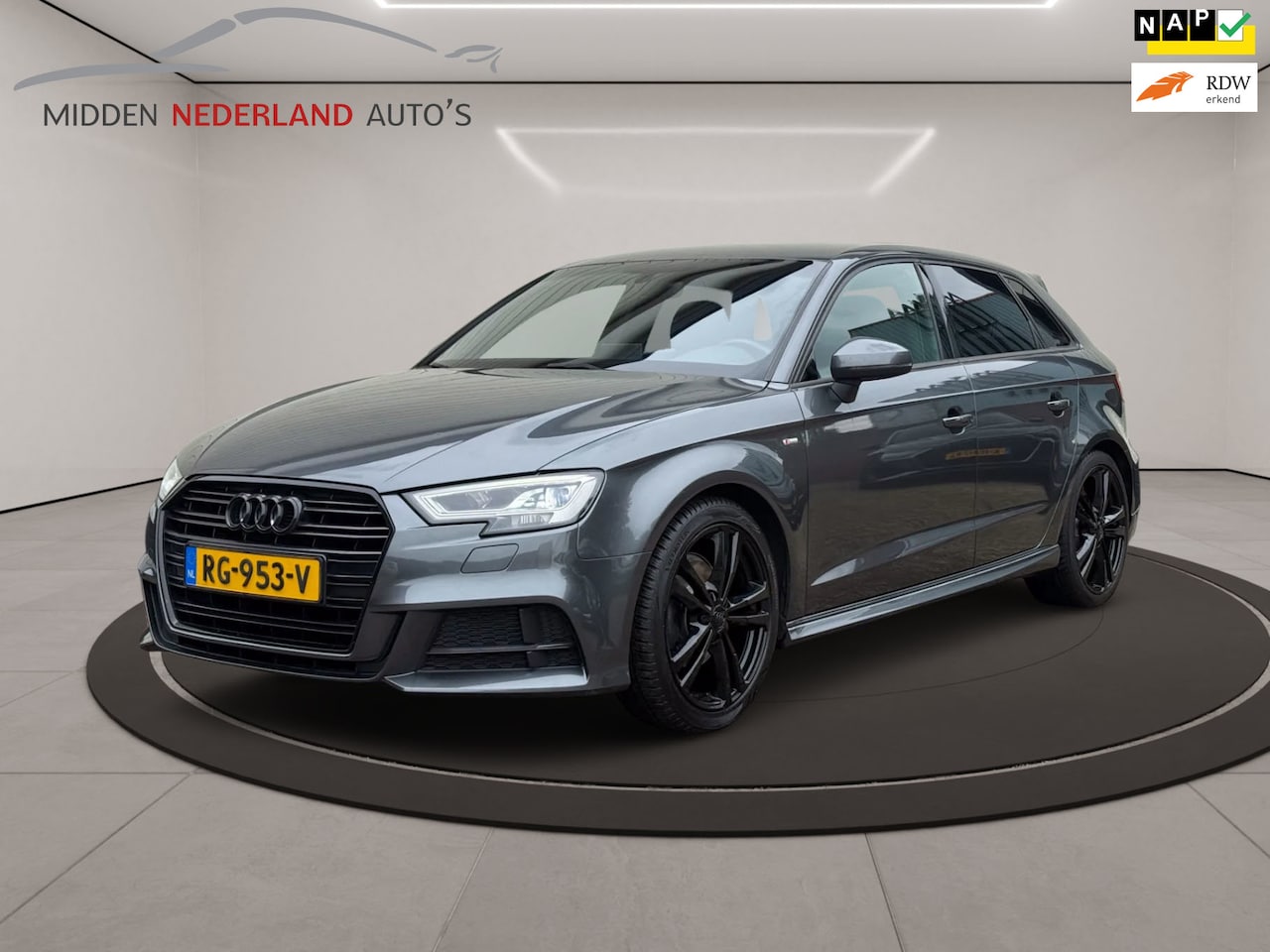Audi A3 Sportback - 1.0 TFSI Sport S Line Edition * LEER * S-LINE * APK 2027 * - AutoWereld.nl