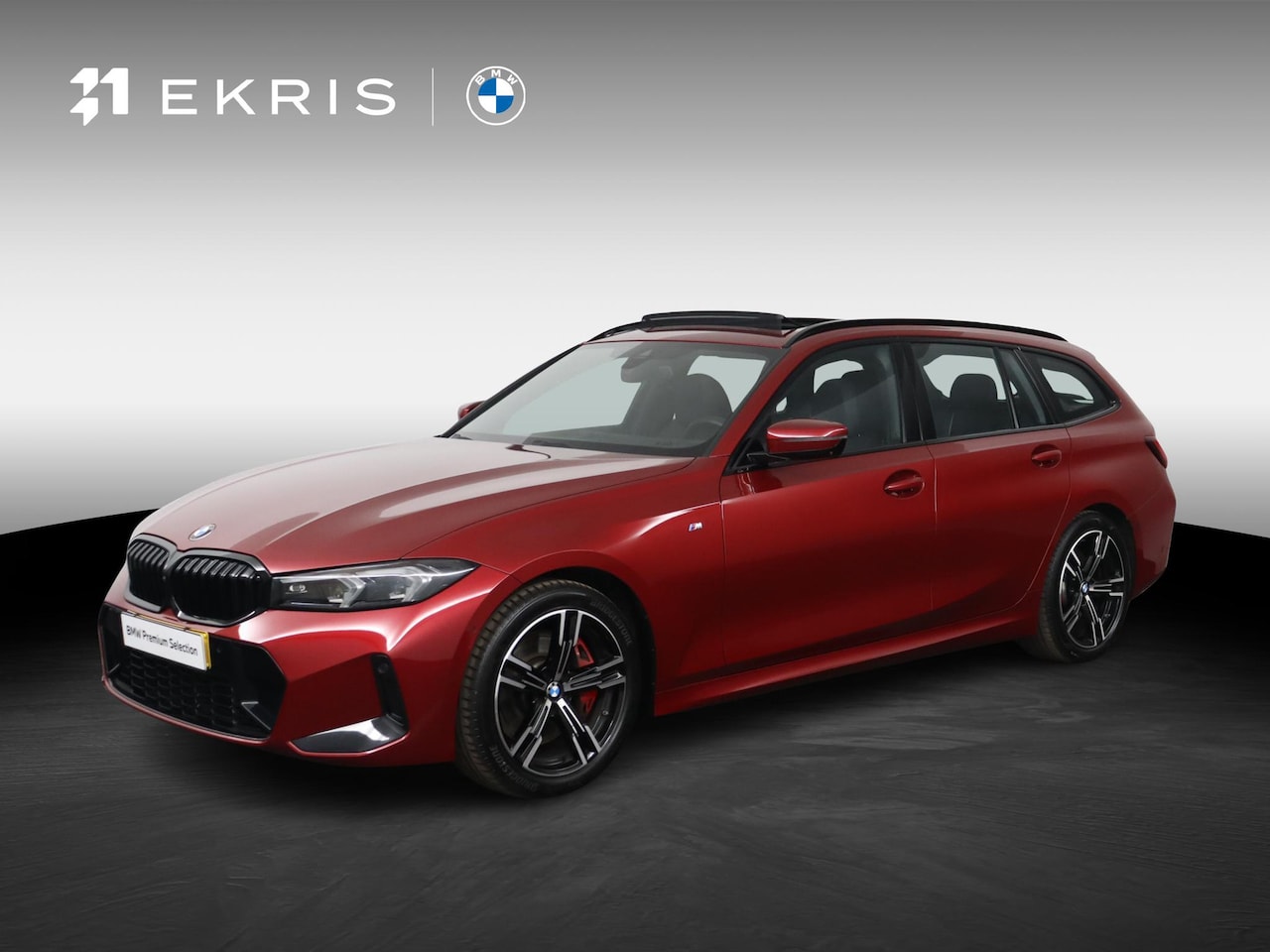 BMW 3-serie Touring - 320i M Sport Pro | Glazen Panoramadak | Trekhaak Elektrisch | Leder | Comfort Access | Ada - AutoWereld.nl