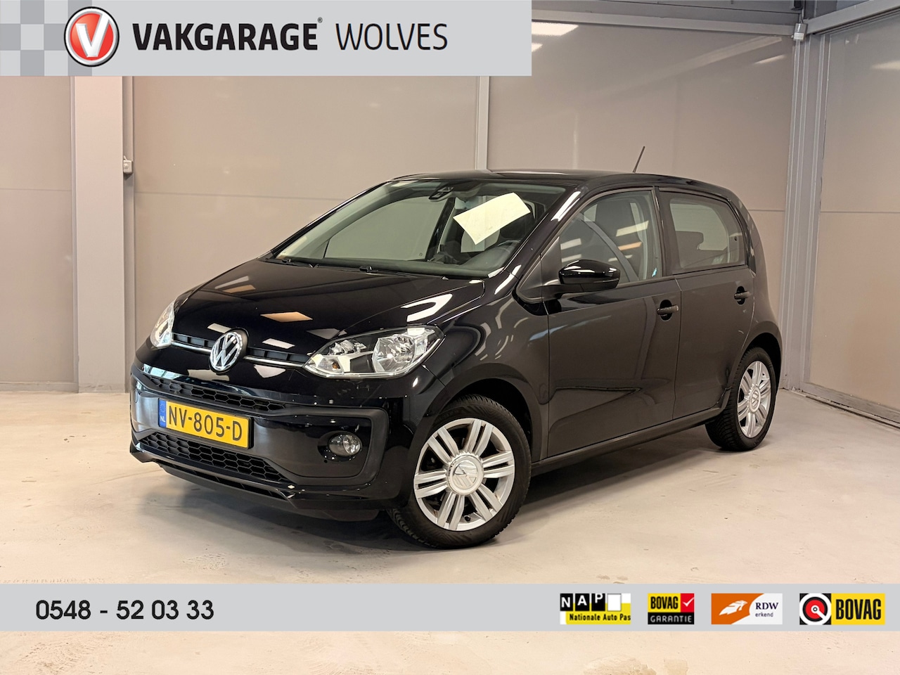 Volkswagen Up! - 1.0 BMT high up! | CAMERA | LM VELGEN | CRUISE CONTROL | - AutoWereld.nl