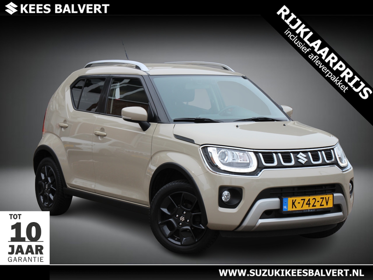Suzuki Ignis - 1.2 Style Hybrid | 10 jaar garantie | Clima | Cruise | Navi | Keyless | - AutoWereld.nl