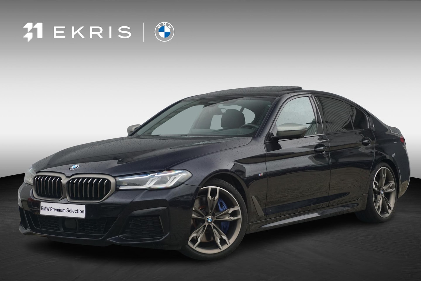 BMW 5-serie - Sedan M550i xDrive Schuif-/kanteldak / Laserlight /  Head-Up Display / Harman Kardon / Sof - AutoWereld.nl