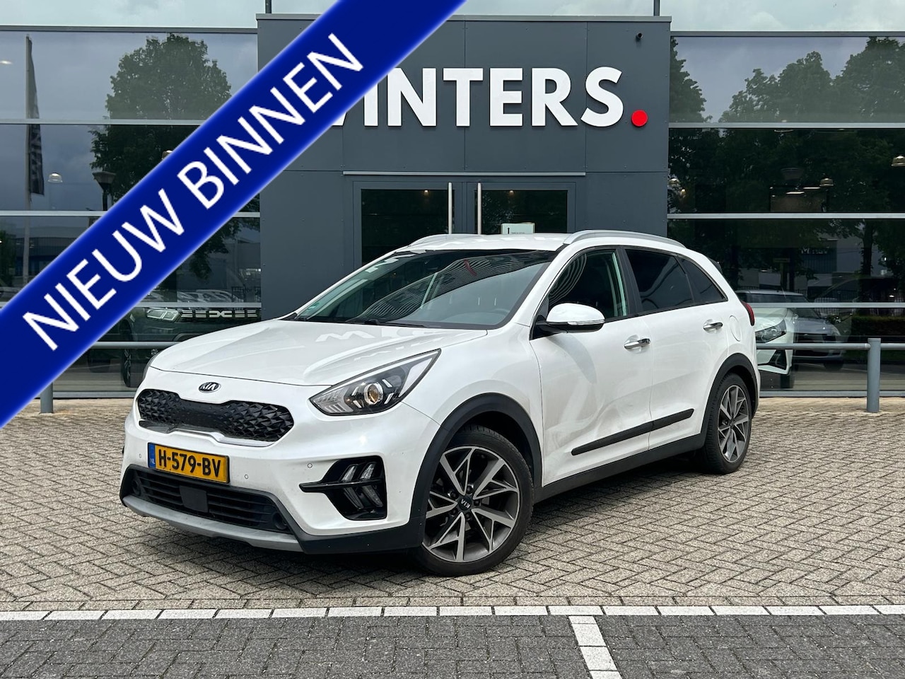 Kia Niro - 1.6 GDi Hybrid DynamicPlusLine | Stuur + Stoelverwarming | Leder | Adaptieve Cruise Contro - AutoWereld.nl