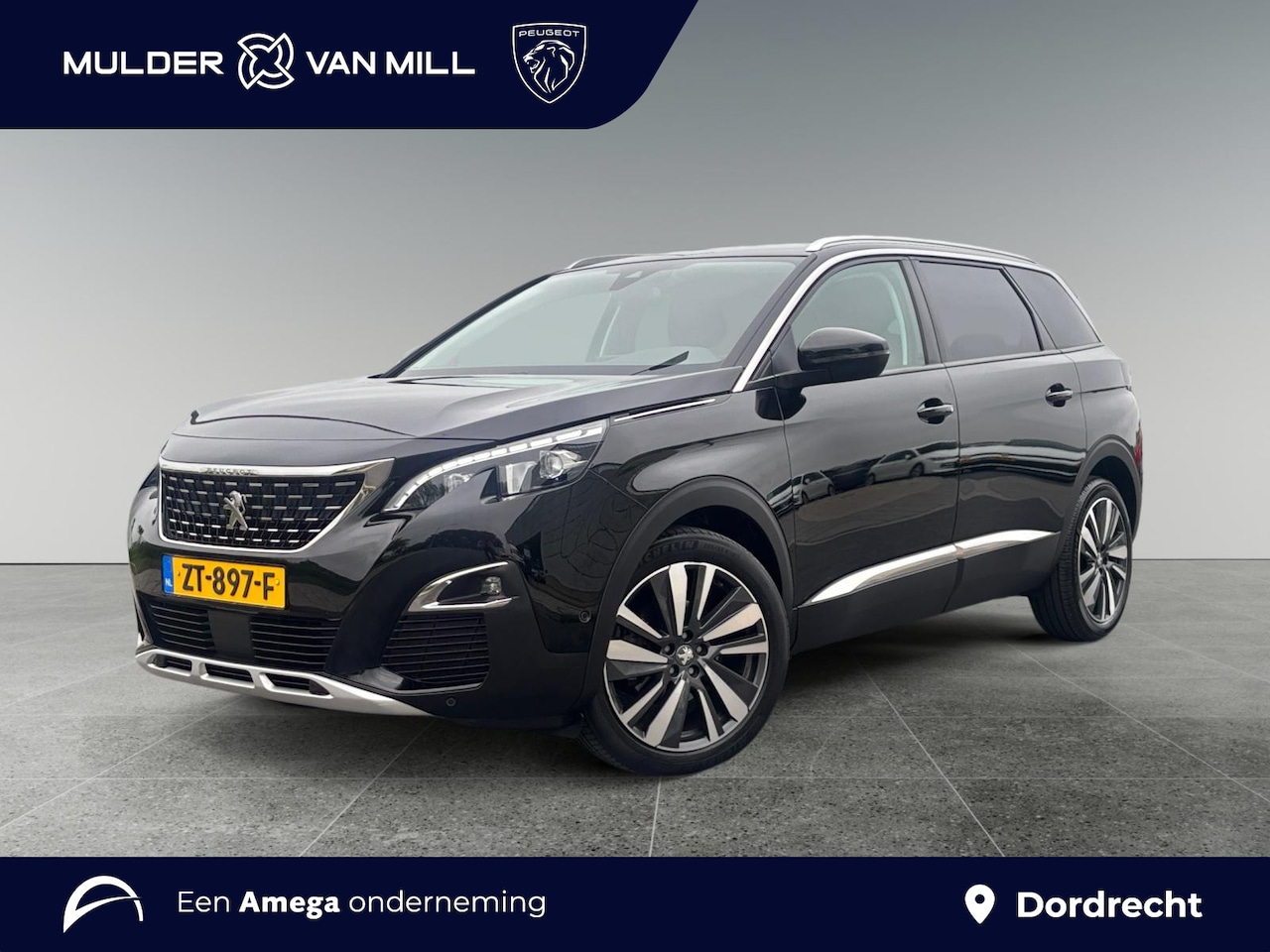 Peugeot 5008 - Blue Lease Allure Premium 1.6 Turbo 180pk EAT8 | COGNAC LEDER! | FULL-LED KOPLAMPEN | HAND - AutoWereld.nl