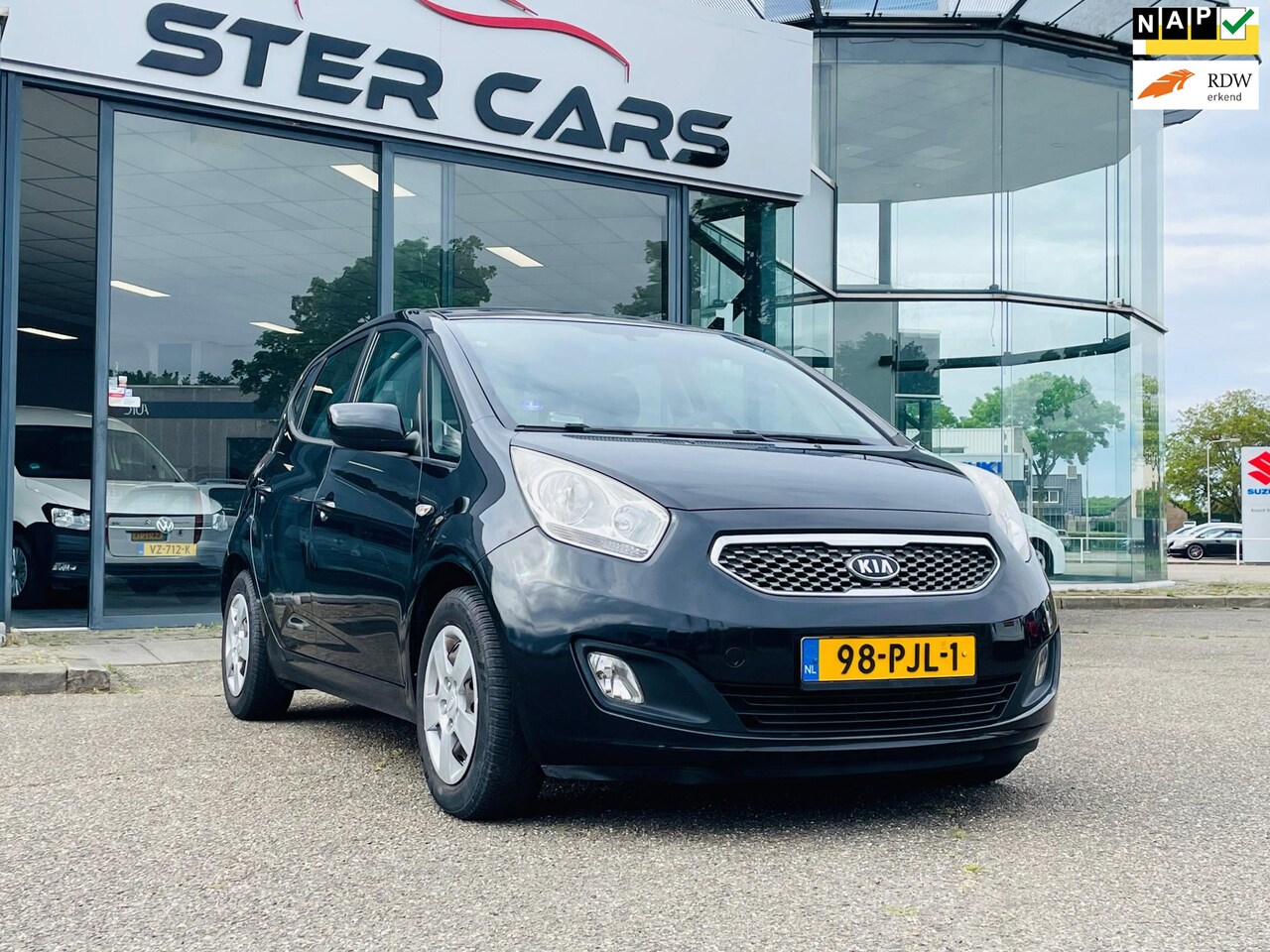 Kia Venga - 1.6 CVVT Comfort Pack|Automaat|Airco|P Sensor|NAP|APK - AutoWereld.nl