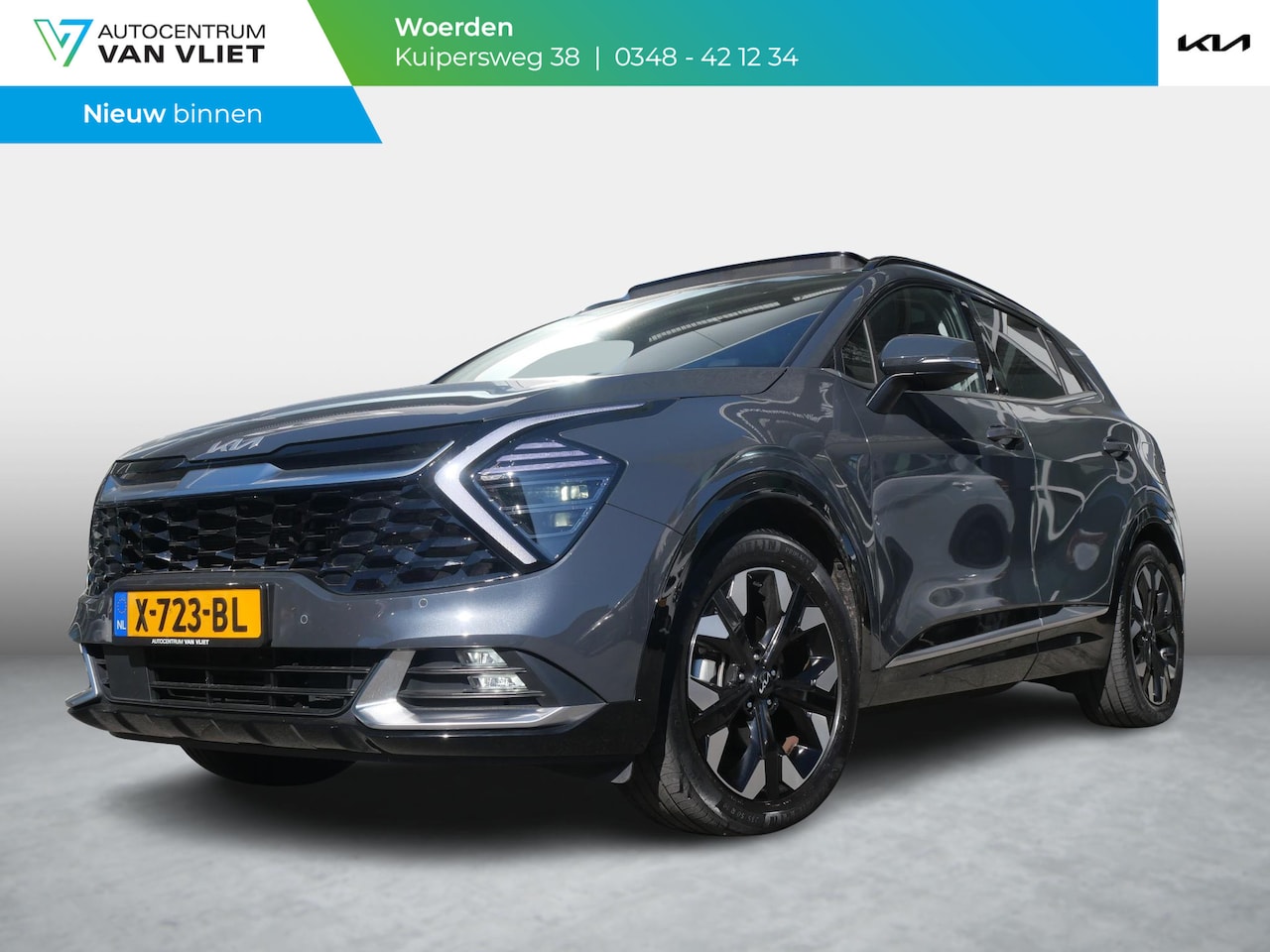 Kia Sportage - 1.6 T-GDi Plug-in Hybrid AWD DynamicPlusLine | Trekhaak | Cruise | Clima | Schuif-kantelda - AutoWereld.nl