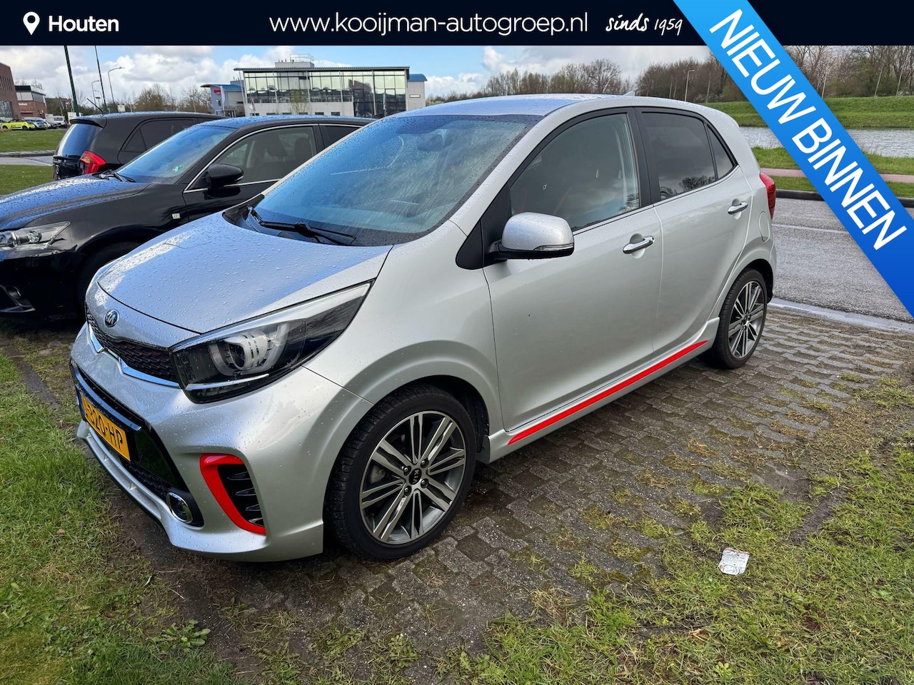 Kia Picanto - 1.0 T-GDI GT-Line 1.0 T-GDI GT-Line 100PK, Stoel/Stuurverwarming, Dealeronderhouden, Navigatie, Apple Carpla - AutoWereld.nl
