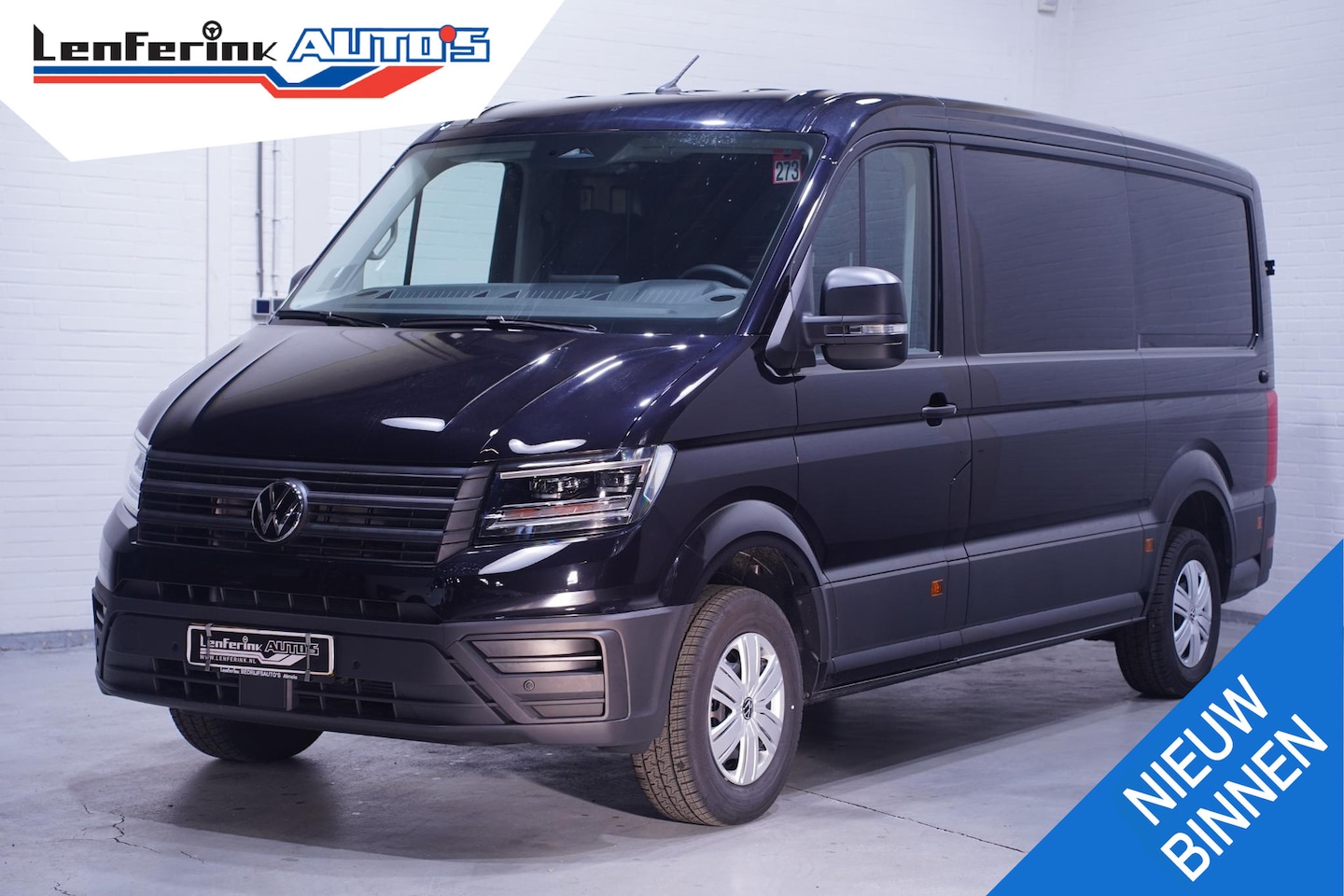 Volkswagen Crafter - 2.0 TDI 140 pk DSG Aut. L3H2 nwe Model, Navi LED Koplampen, 270 Graden Deuren, PDC V+A, BP - AutoWereld.nl