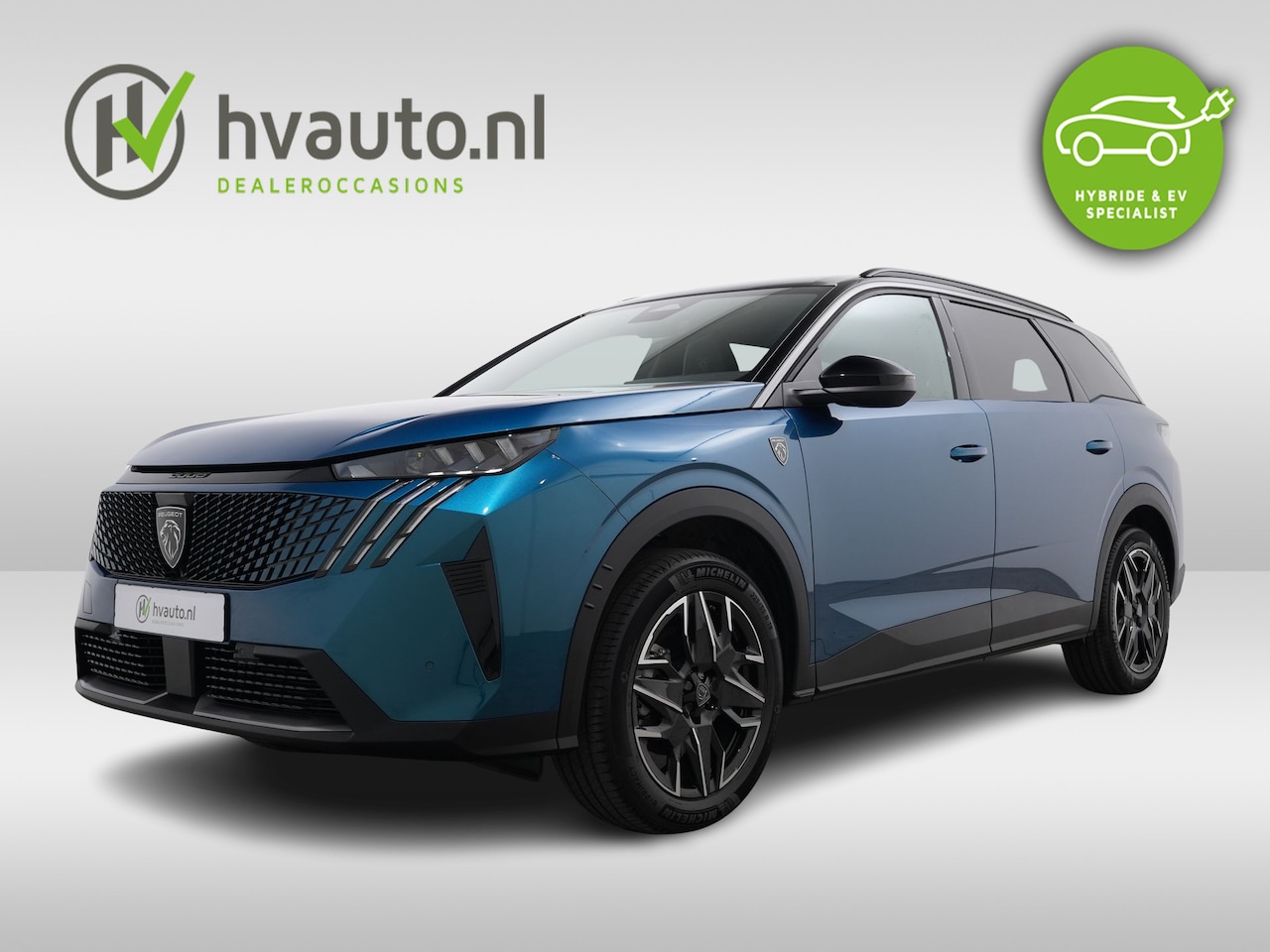 Peugeot 5008 - 1.2 HYBRID 145PK GT E-DCS6 7-PERS | Trekhaak |  Winterpakket | El. achterklep - AutoWereld.nl