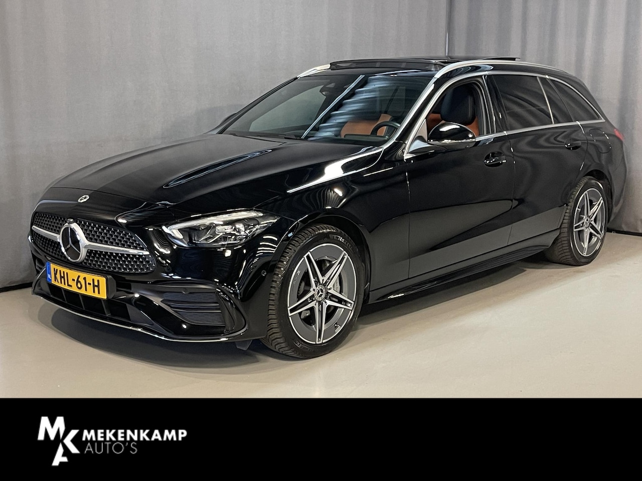 Mercedes-Benz C-klasse Estate - 300 e Star Edition AMG Line 18"/Panoramadak/Trekhaak/Stuur + stoelverwarming/Adaptieve cru - AutoWereld.nl
