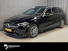 Mercedes-Benz C-klasse Estate - 300 e Star Edition AMG Line 18"/Panoramadak/Trekhaak/Stuur + stoelverwarming/Adaptieve cru