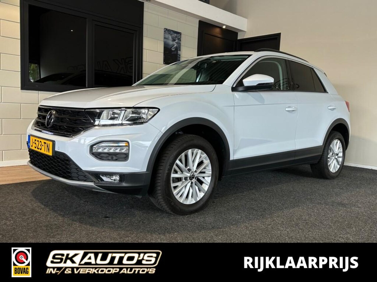 Volkswagen T-Roc - 1.0 TSI STYLE l NAP l ACC l TREKHAAK l CARPLAY l LMV l - AutoWereld.nl