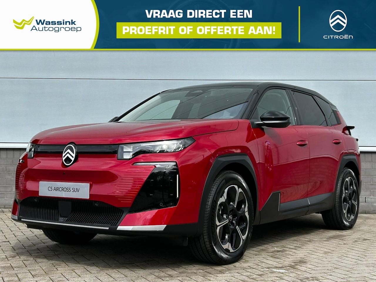 Citroën C5 Aircross - 73 kWh 210 pk Comfort range Business | Ambiance Hype Grey | Schuif-/ Kantel dak | Pack Tec - AutoWereld.nl