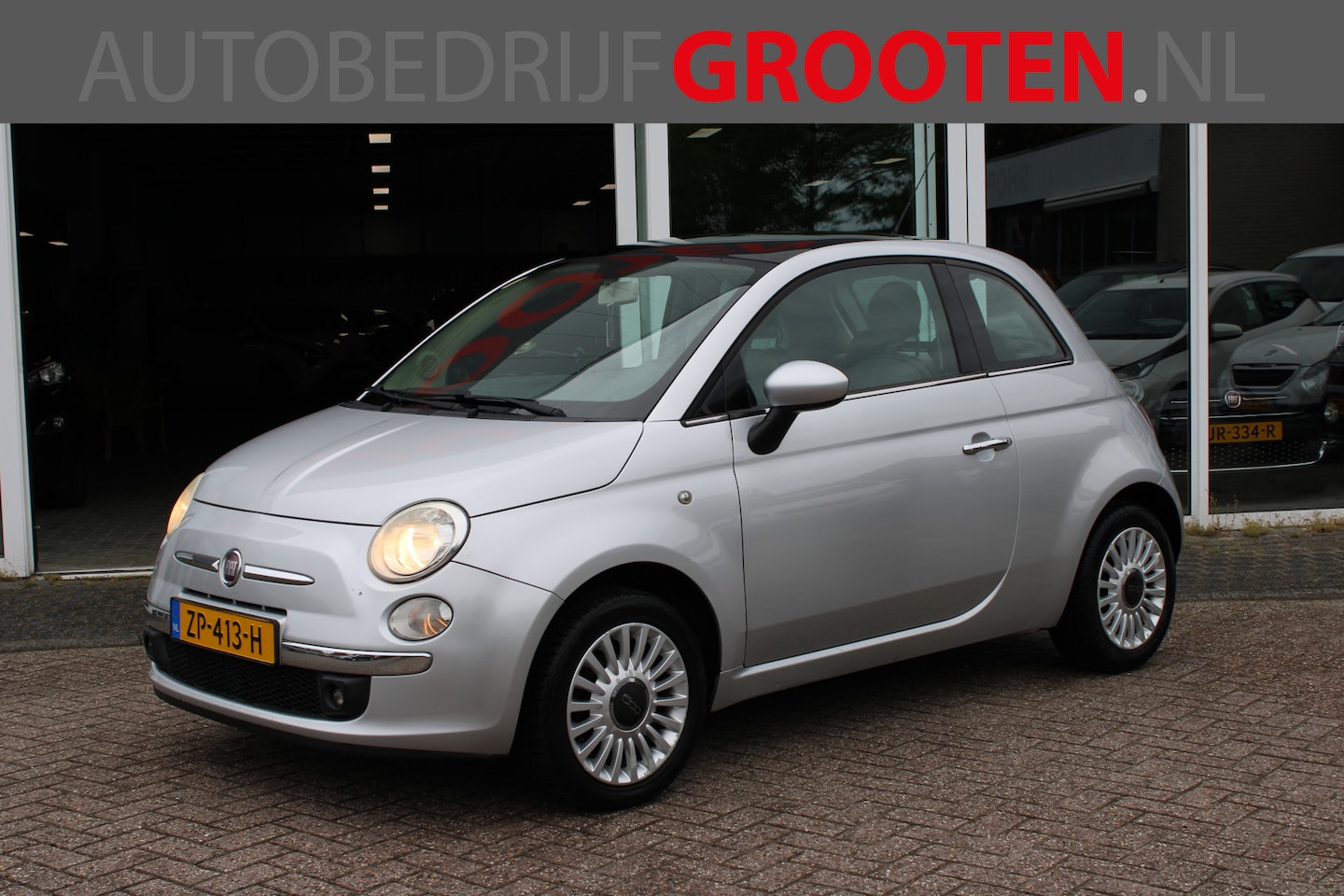 Fiat 500 - 1.2 //Pano//Airco!! - AutoWereld.nl