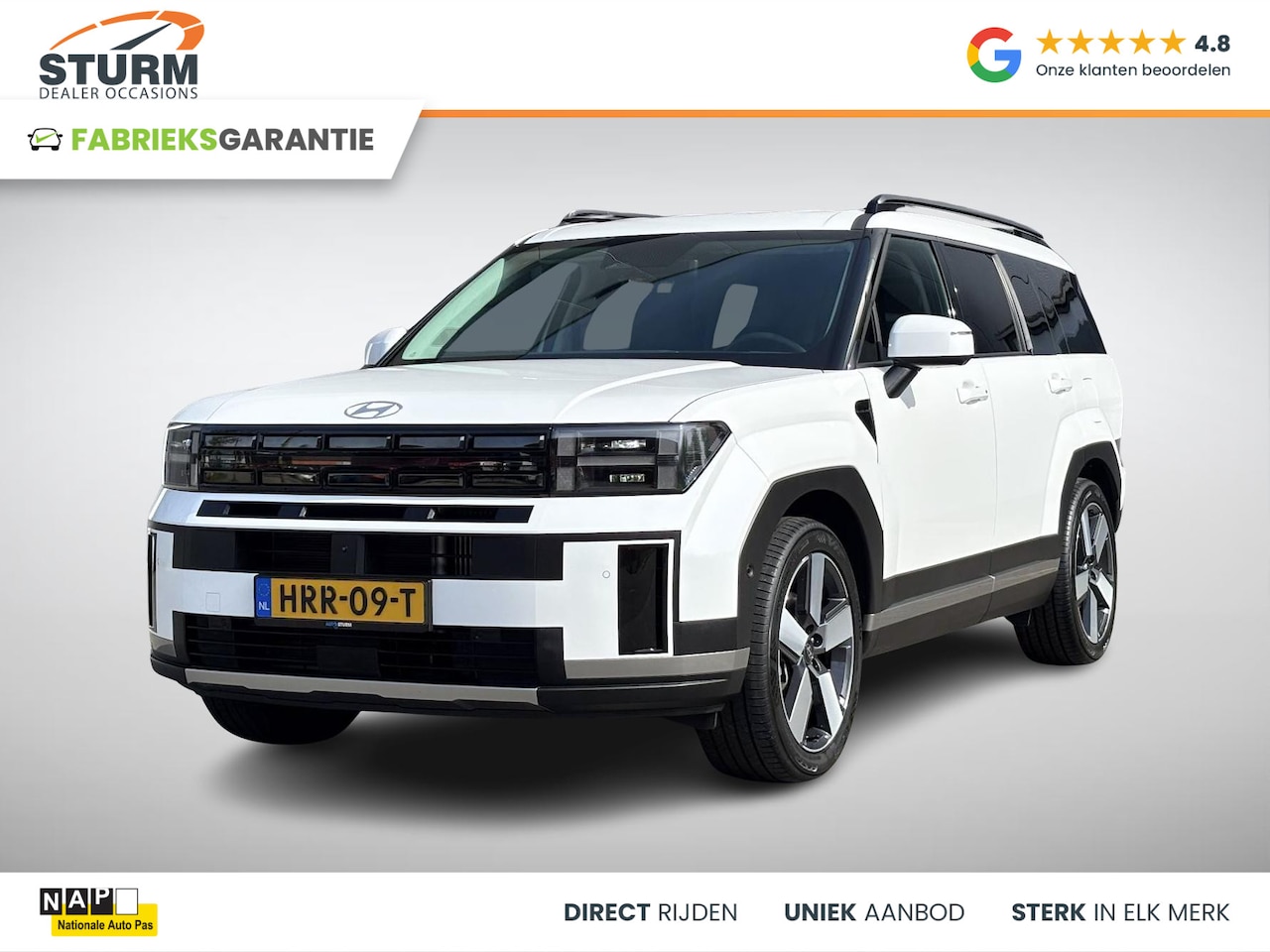 Hyundai Santa Fe - 1.6 T-GDI HEV Premium 7p. NL-Auto, Nieuwste Model! - AutoWereld.nl