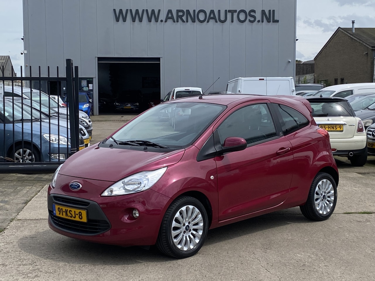 Ford Ka - 1.2 Titanium 1.2 Titanium, AIRCO(CLIMA) IJSKOUD, APK TOT 06-05-27, ELEK-RAMEN, RADIO-CD-MP3-USB, AIRBAG - AutoWereld.nl